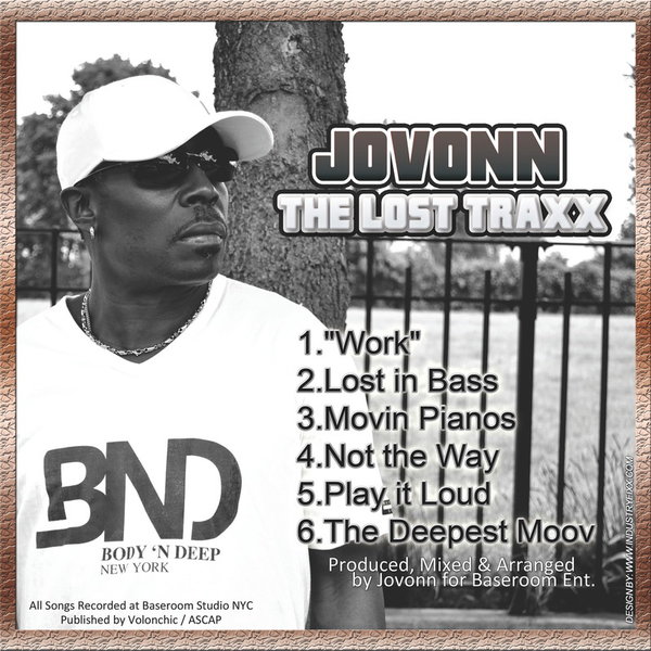 Jovonn ‎– The Lost Traxx ✪ BND004