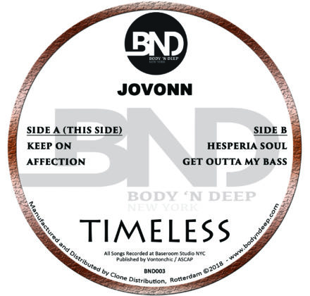 JOVONN Timeless LP  ✪ BND003