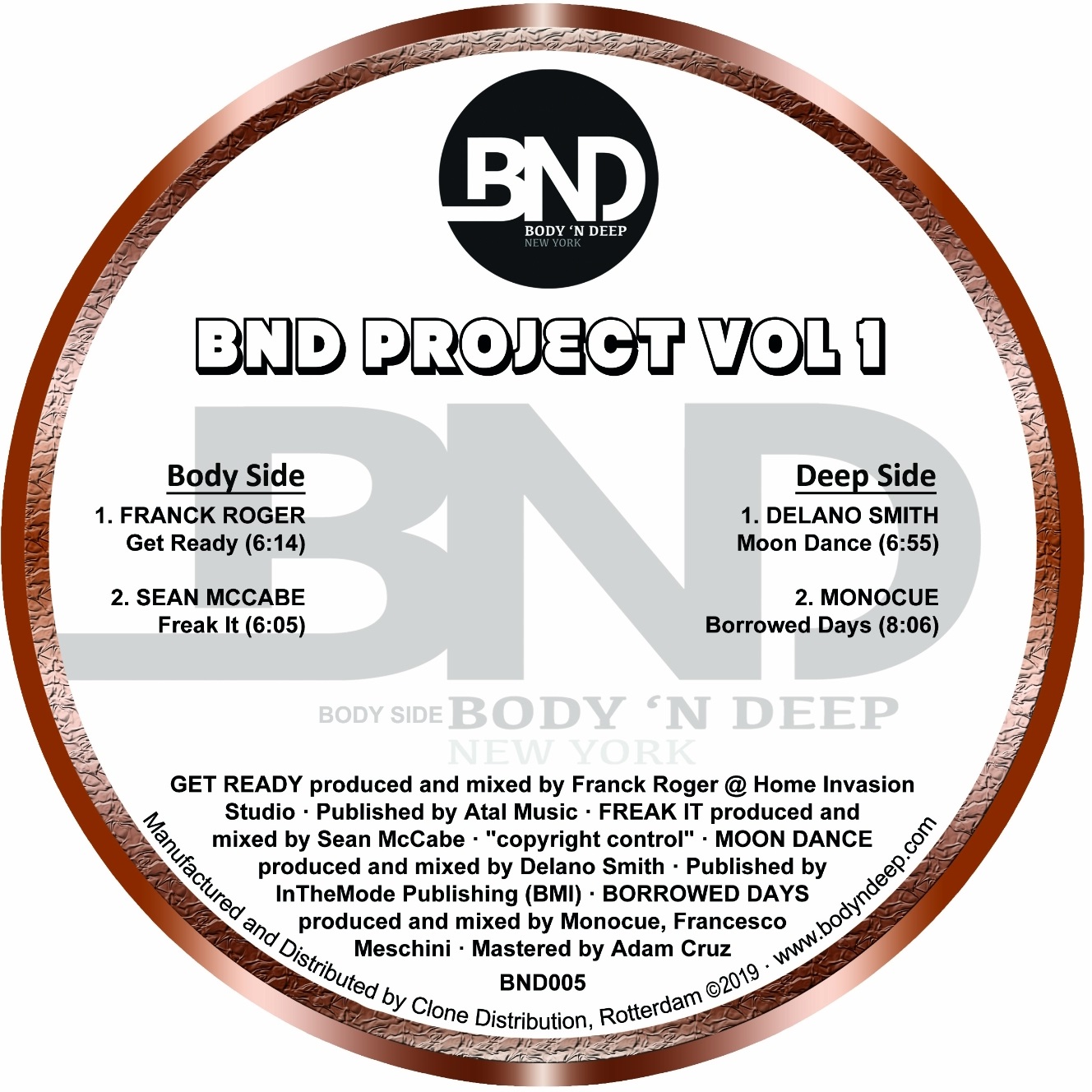 BND Project Vol 1 ♕ BND005